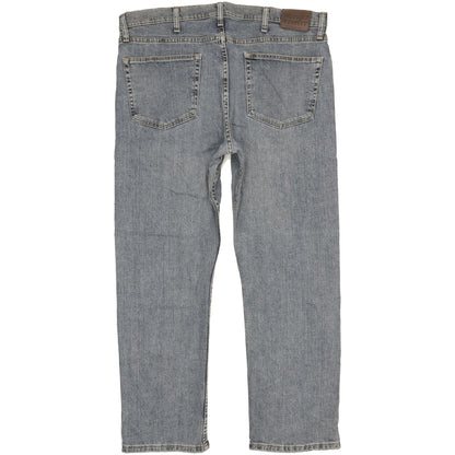 Wrangler Men Blue Straight Regular Stretch Jeans W37 L29