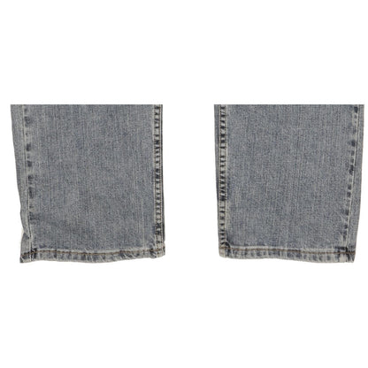 Wrangler Men Blue Straight Regular Stretch Jeans W37 L29