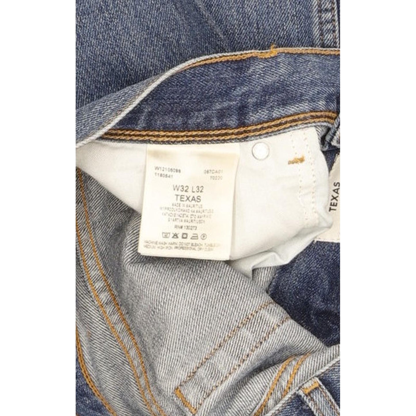 Wrangler Texas Men Blue Straight Regular Jeans W32 L32