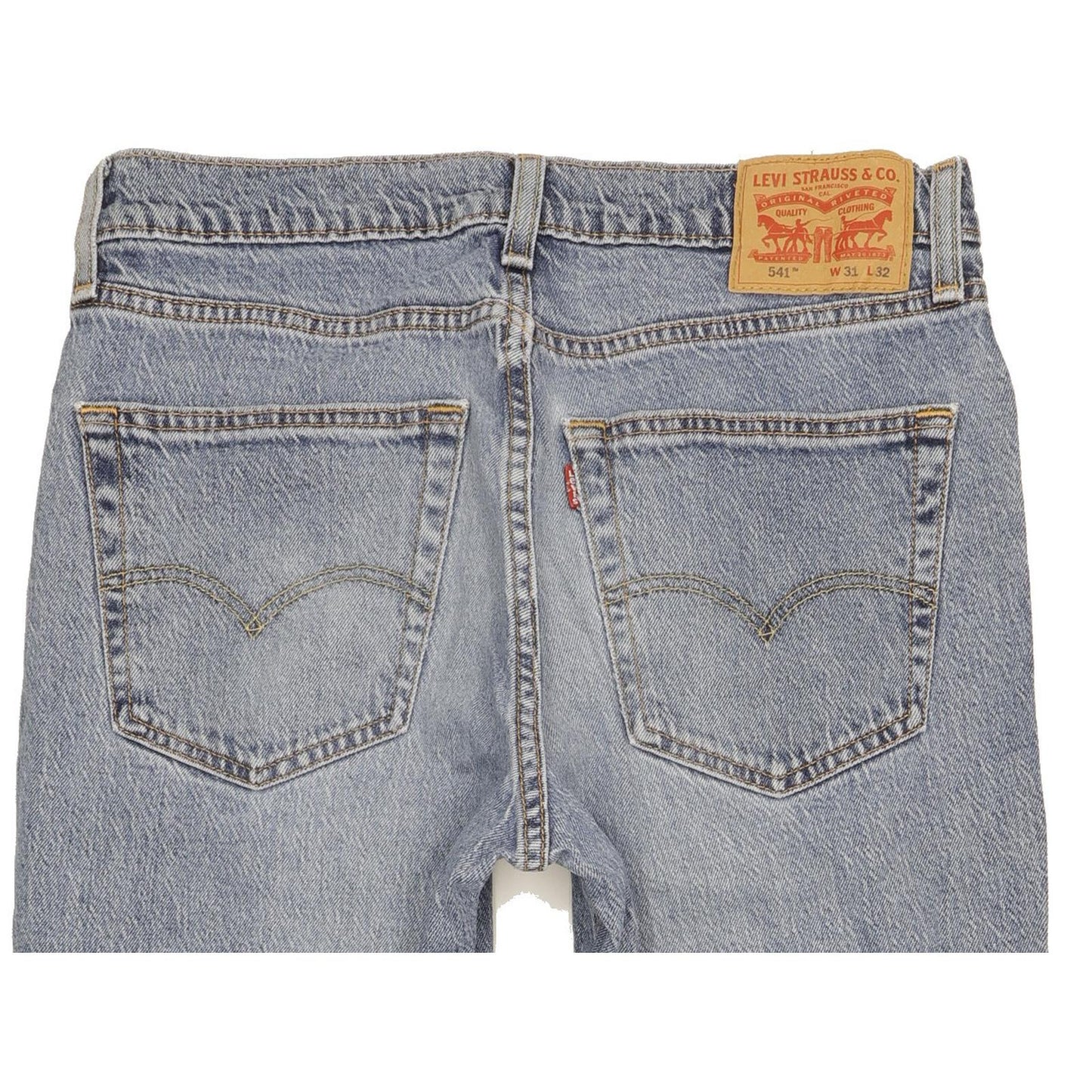 Levi's 541 Men Blue Straight Regular Stretch Jeans W31 L31