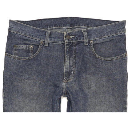 Pioneer Men Blue Straight Regular Stretch Jeans W35 L30