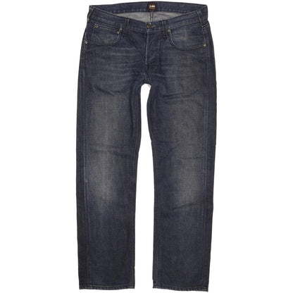 Lee Blake Men Blue Straight Regular Jeans W32 L30