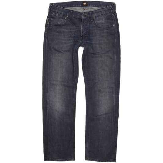 Lee Blake Men Blue Straight Regular Jeans W32 L30