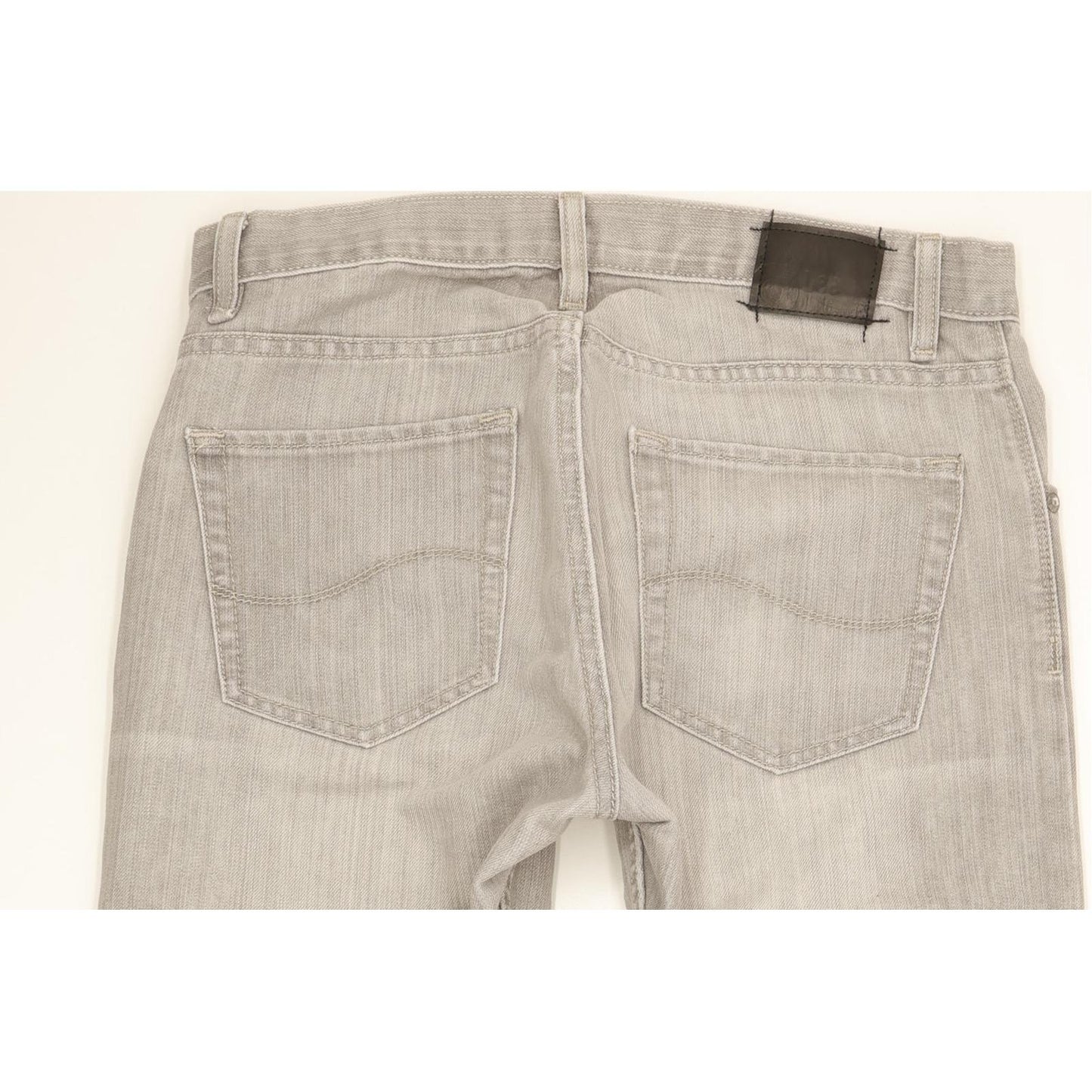 Lee Vintage Men Grey Straight Regular Jeans W32 L30