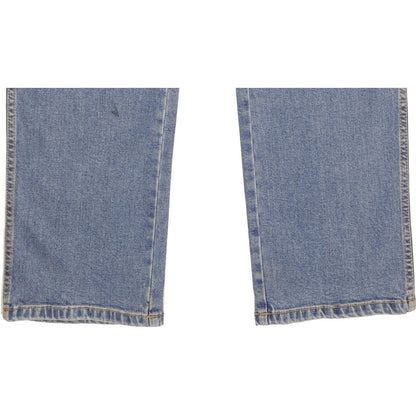 Wrangler Men Blue Straight Regular Stretch Jeans W36 L32
