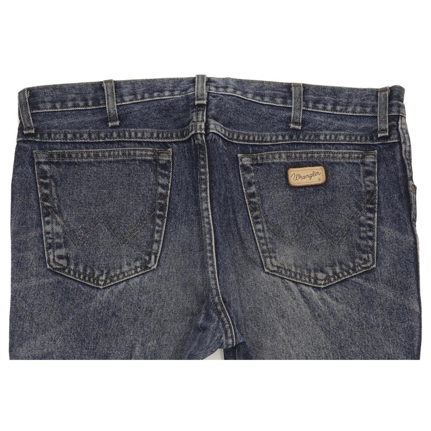 Wrangler Men Blue Straight Regular Stretch Jeans W38 L30
