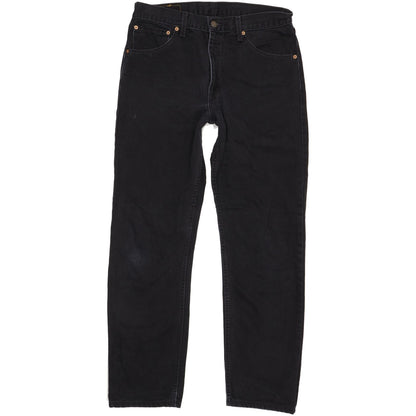 Levi's 521 Men Black Straight Regular Jeans W34 L31