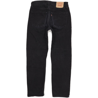 Levi's 521 Men Black Straight Regular Jeans W34 L31
