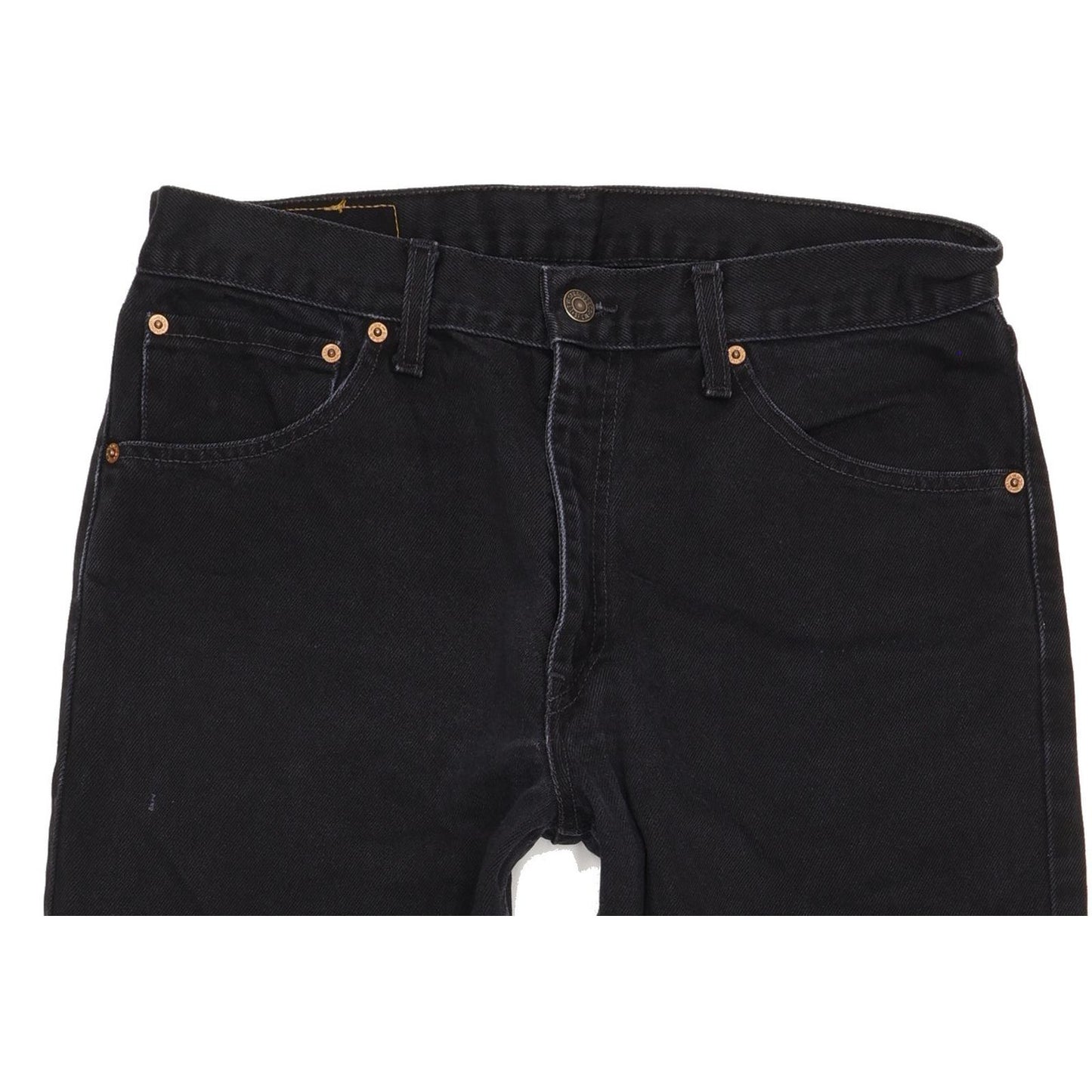 Levi's 521 Men Black Straight Regular Jeans W34 L31