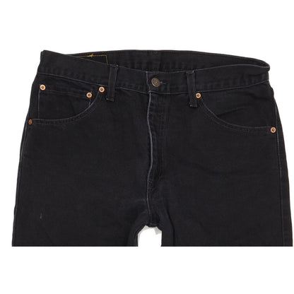Levi's 521 Men Black Straight Regular Jeans W34 L31