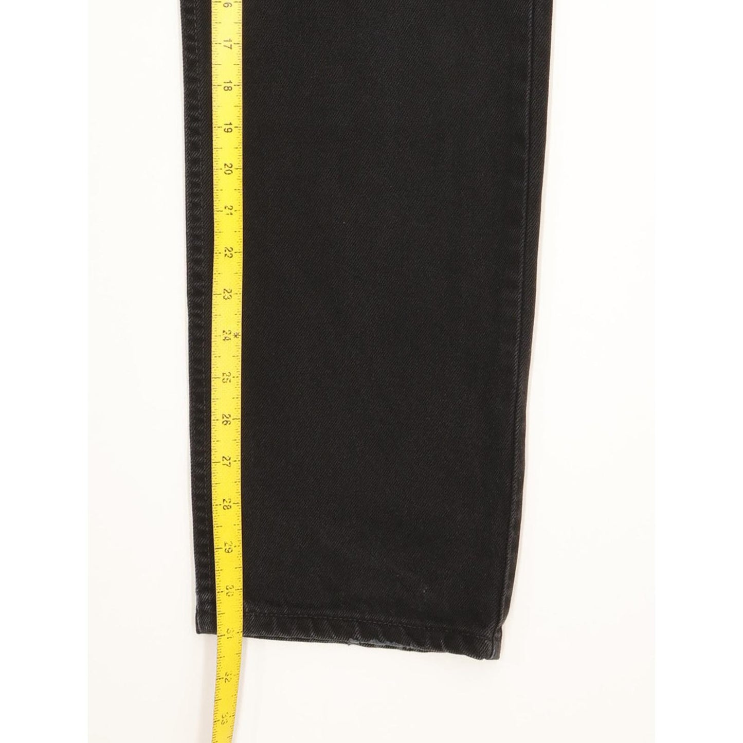 Levi's 521 Men Black Straight Regular Jeans W34 L31