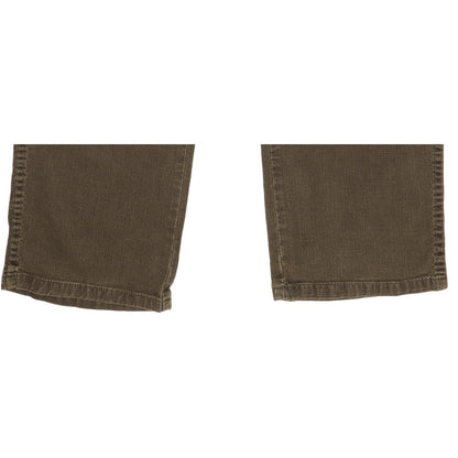 Wrangler Texas Men Green Straight Regular Stretch Jeans W36 L29