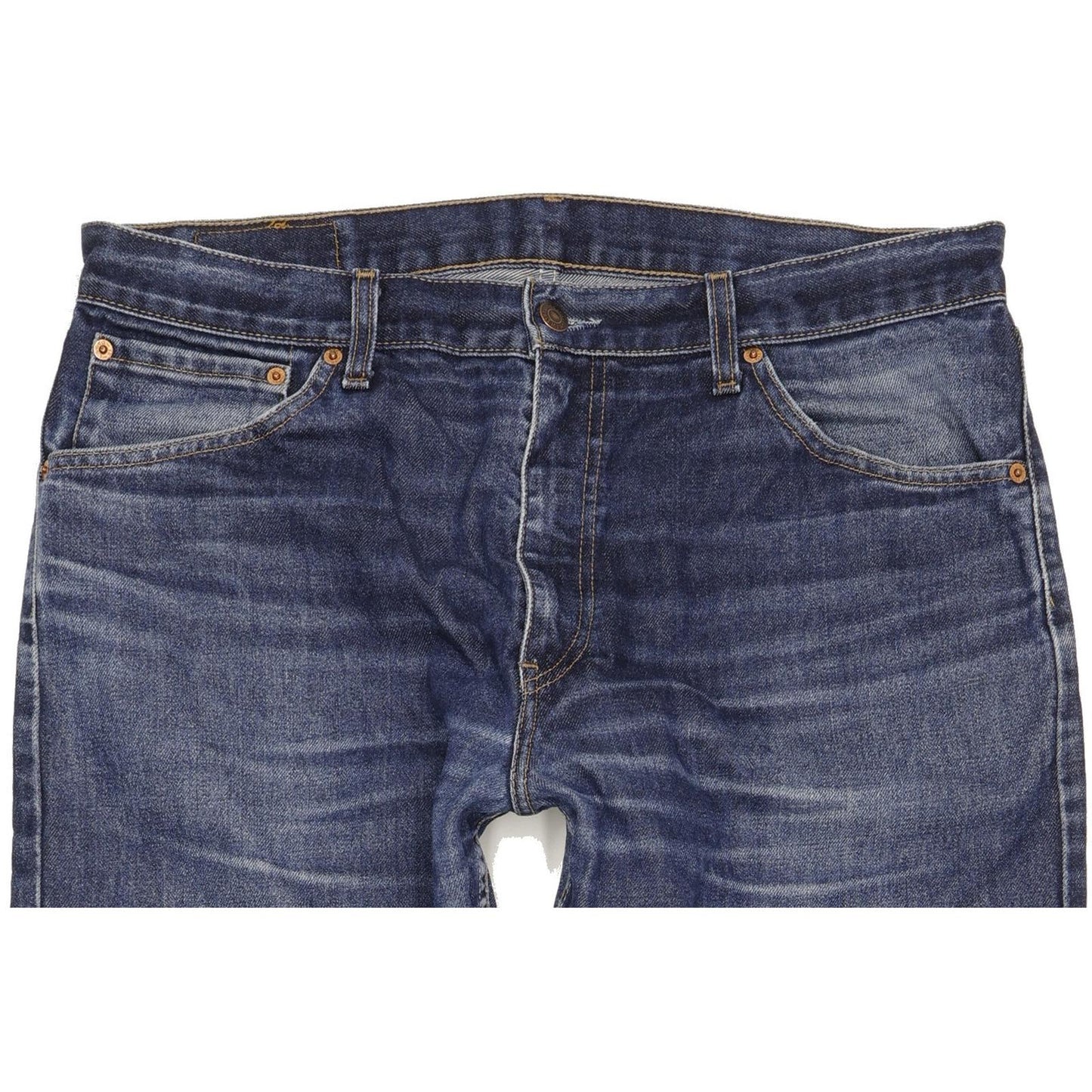 Levi's 521 Men Blue Straight Regular Jeans W37 L31