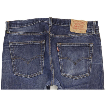 Levi's 521 Men Blue Straight Regular Jeans W37 L31