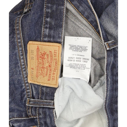 Levi's 521 Men Blue Straight Regular Jeans W37 L31