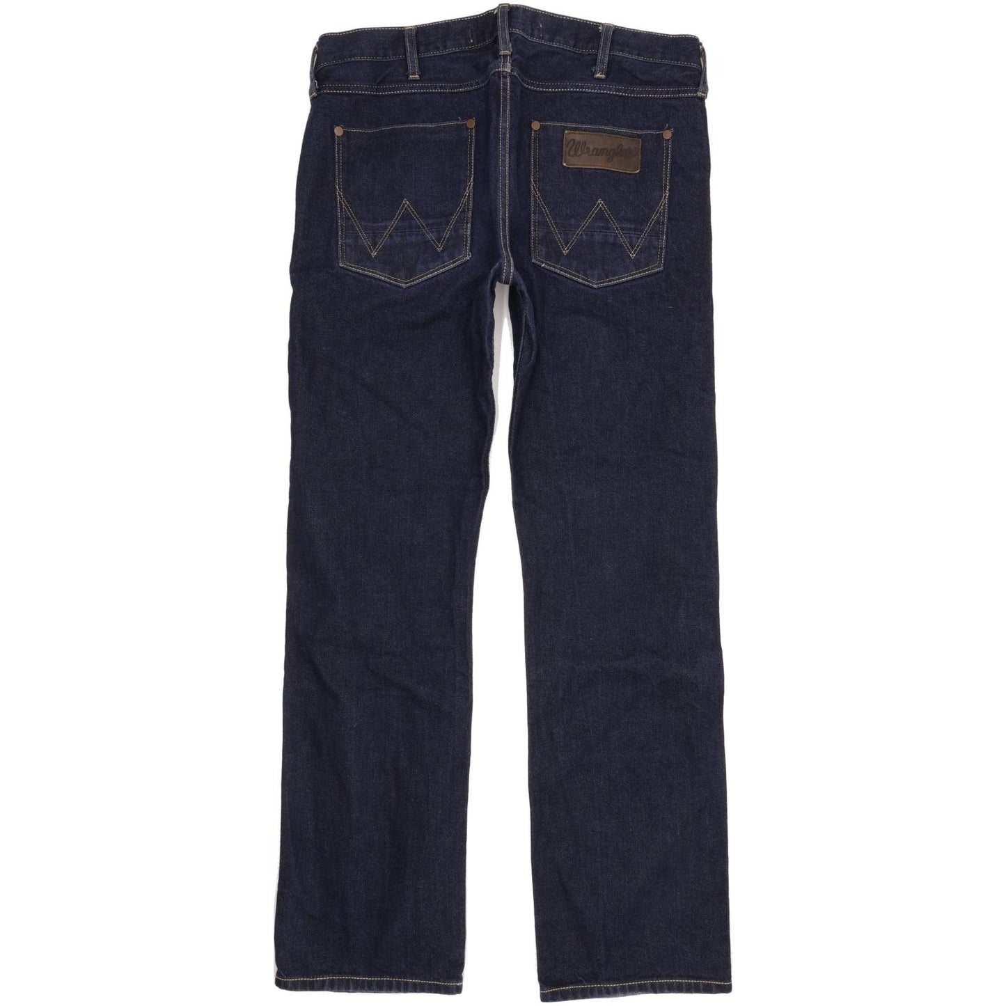 Wrangler Ace Men Blue Straight Regular Jeans W34 L33
