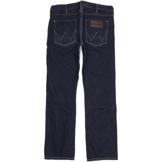 Wrangler Ace Men Blue Straight Regular Jeans W34 L33