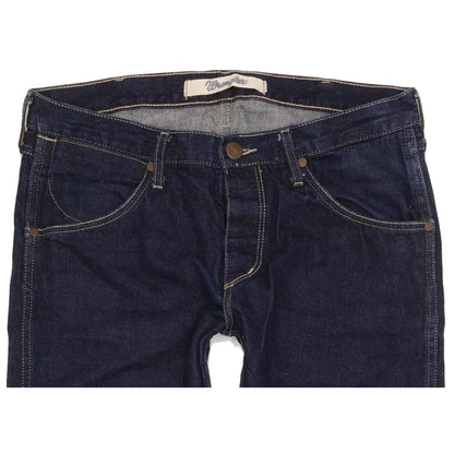 Wrangler Ace Men Blue Straight Regular Jeans W34 L33