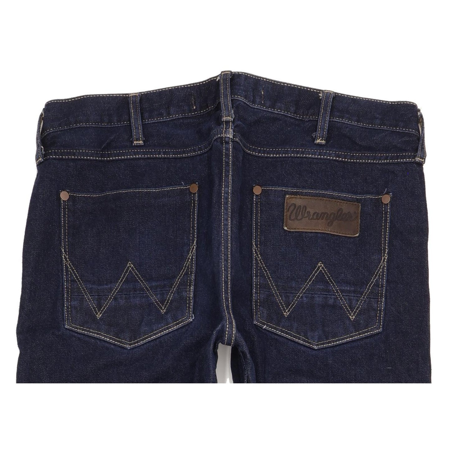 Wrangler Ace Men Blue Straight Regular Jeans W34 L33