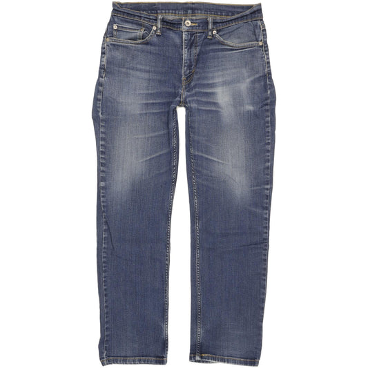 Levi's 514 Men Blue Straight Regular Stretch Jeans W33 L29