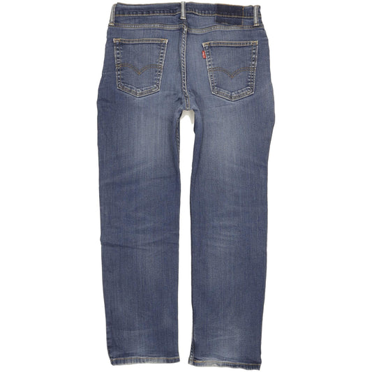 Levi's 514 Men Blue Straight Regular Stretch Jeans W33 L29