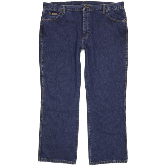 Wrangler Men Blue Straight Regular Jeans W42 L32