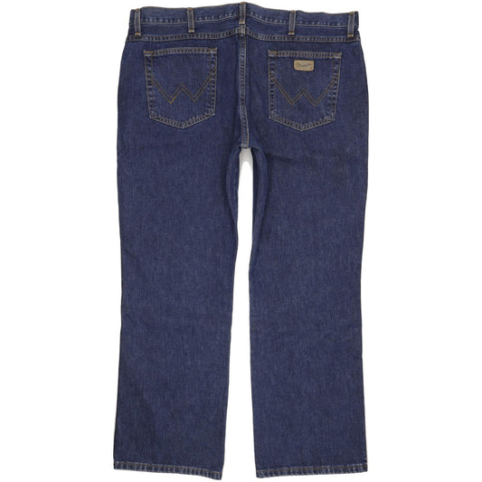 Wrangler Men Blue Straight Regular Jeans W42 L32