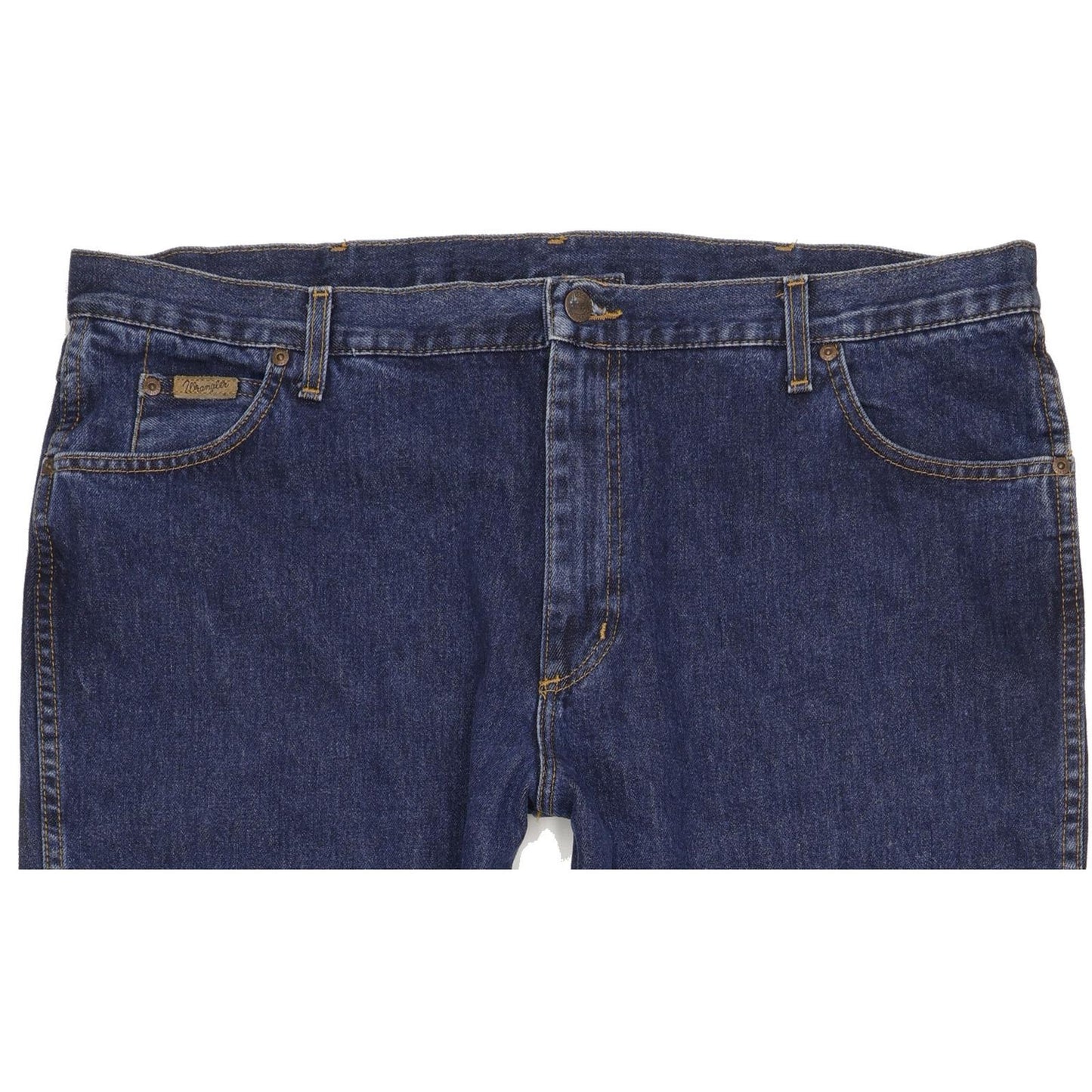 Wrangler Men Blue Straight Regular Jeans W42 L32