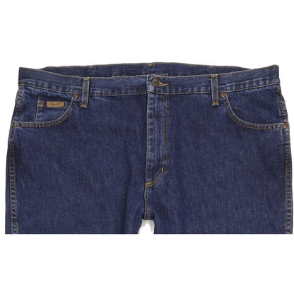 Wrangler Men Blue Straight Regular Jeans W42 L32