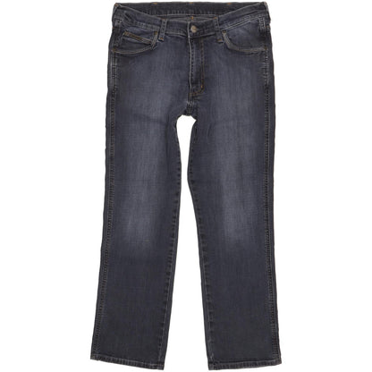 Wrangler Arizona Men Blue Straight Regular Stretch Jeans W34 L29