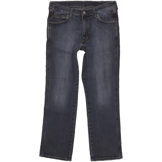 Wrangler Arizona Men Blue Straight Regular Stretch Jeans W34 L29