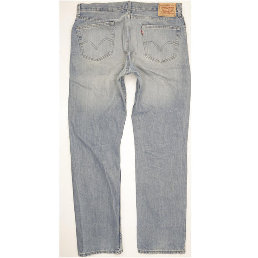 Levi's 505 Men Blue Straight Regular Jeans W36 L34