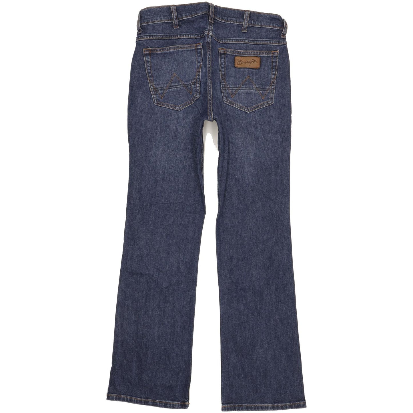Wrangler Jacksville Men Blue Bootcut Regular Stretch Jeans W32 L32