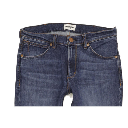 Wrangler Jacksville Men Blue Bootcut Regular Stretch Jeans W32 L32