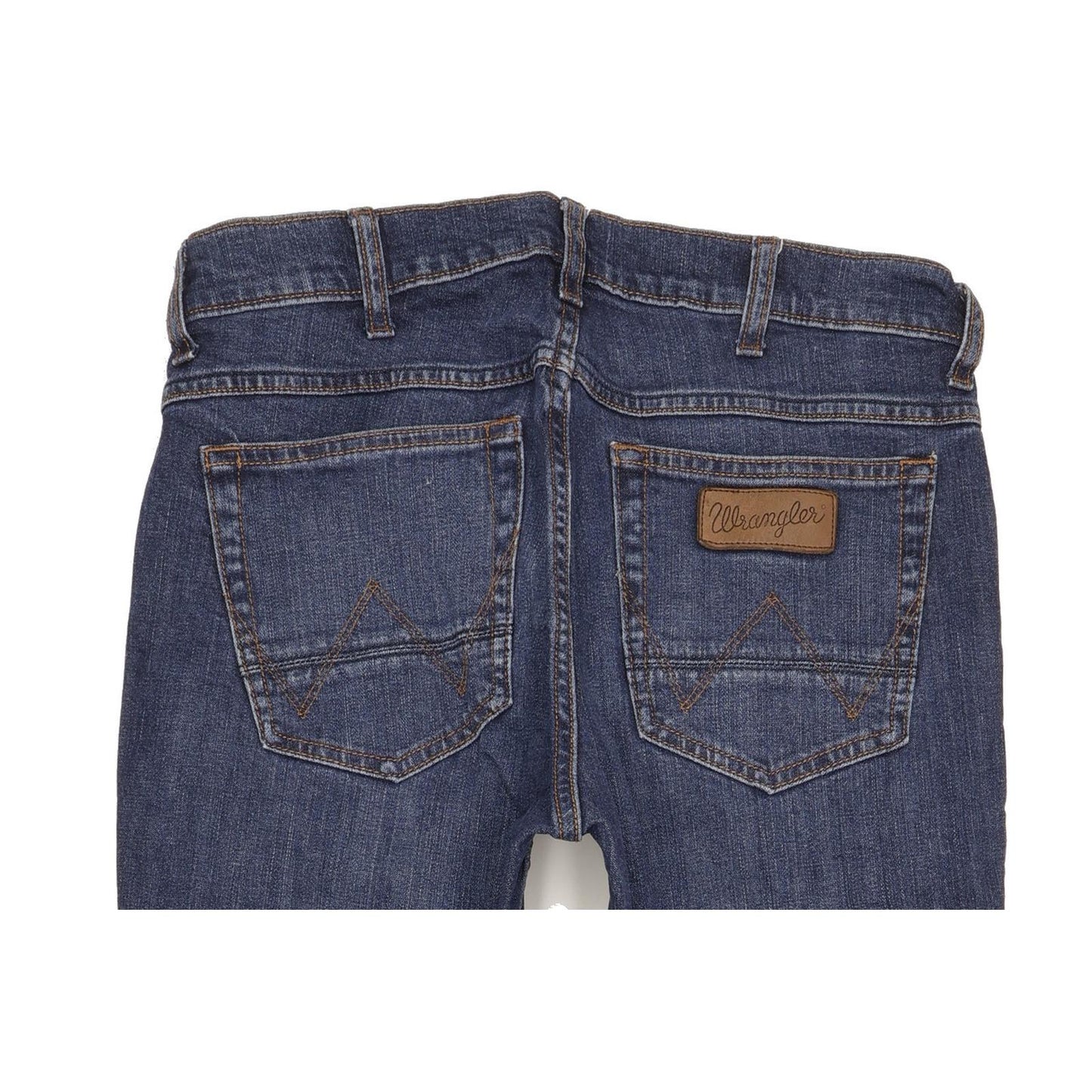 Wrangler Jacksville Men Blue Bootcut Regular Stretch Jeans W32 L32