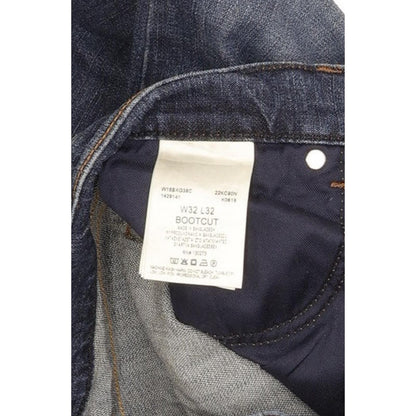 Wrangler Jacksville Men Blue Bootcut Regular Stretch Jeans W32 L32