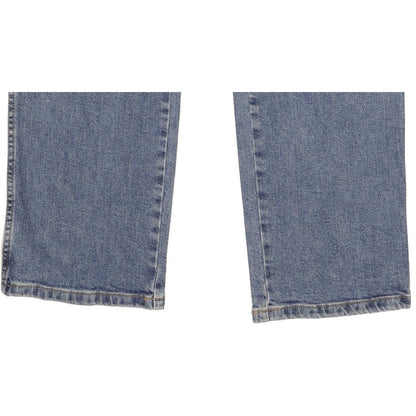 Wrangler Durable Quality Men Blue Straight Regular Stretch Jeans W36 L32