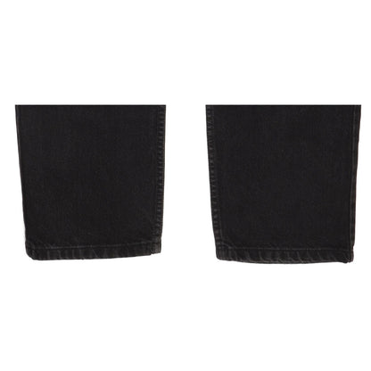 Lee Portland Men Black Straight Regular Jeans W38 L29
