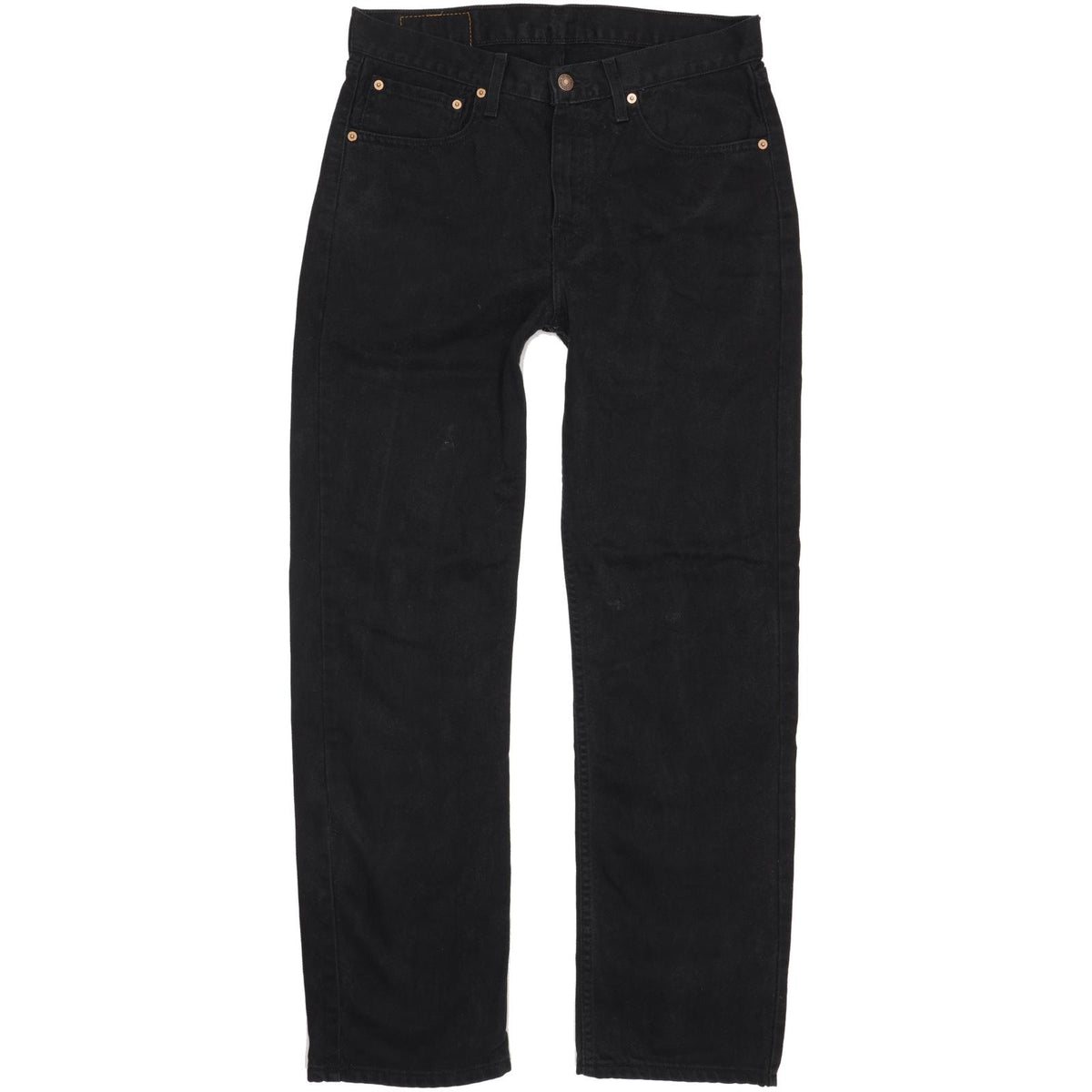 Levi's 751 Men Black Straight Regular Jeans W33 L32