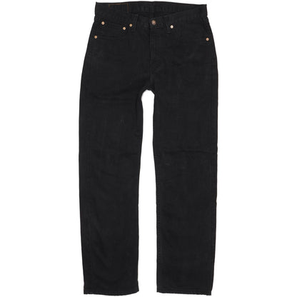 Levi's 751 Men Black Straight Regular Jeans W33 L32