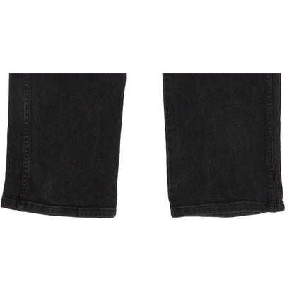 Wrangler Texas Men Black Straight Regular Stretch Jeans W35 L31