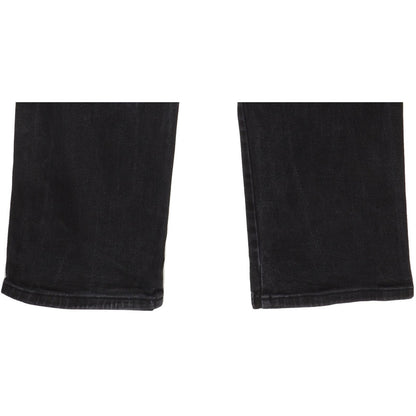 Wrangler Texas Men Black Straight Regular Stretch Jeans W35 L31