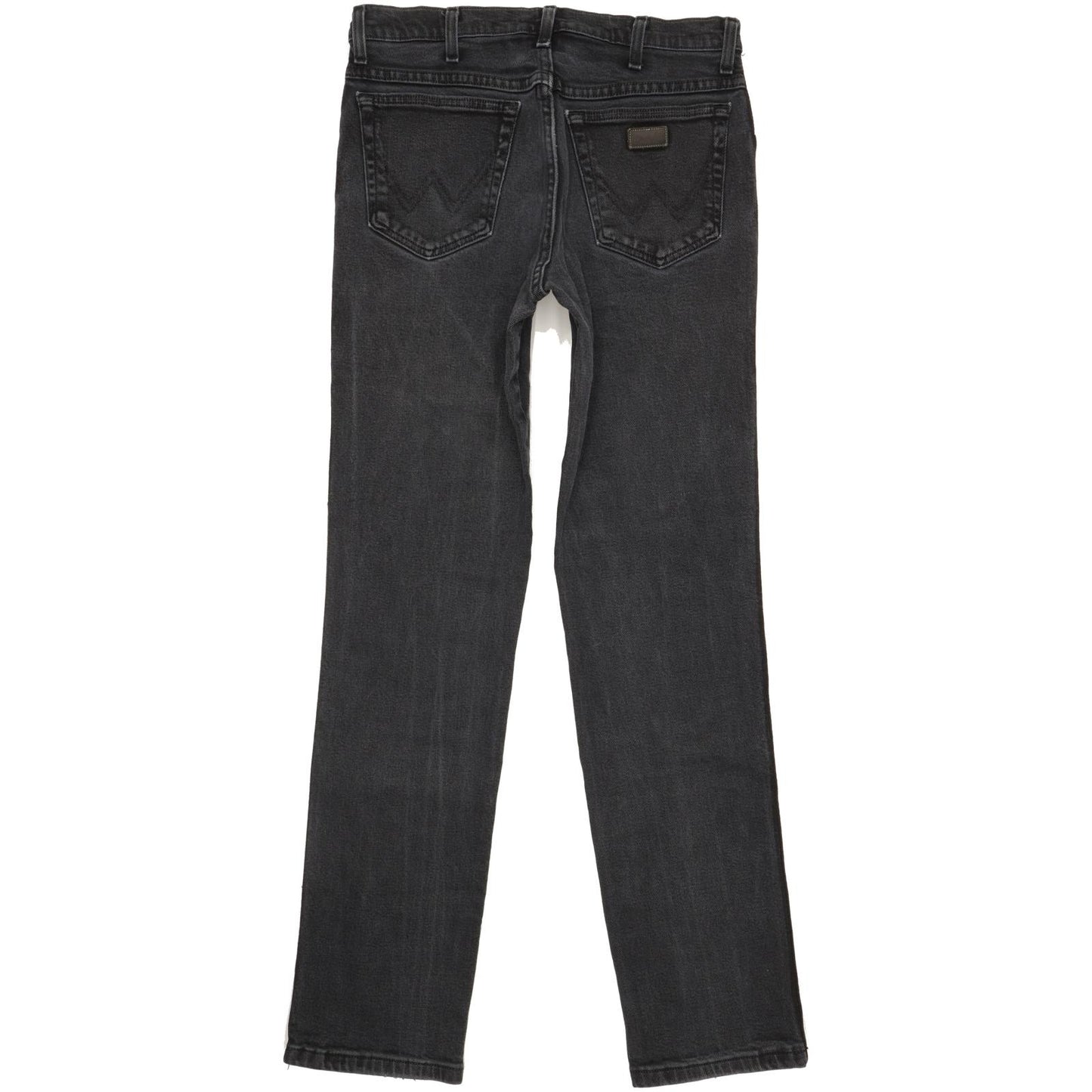 Wrangler Texas Men Black Straight Regular Stretch Jeans W33 L33