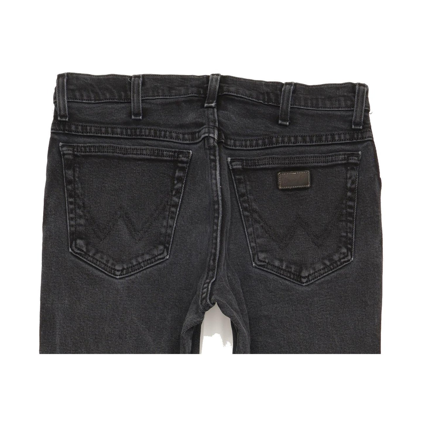 Wrangler Texas Men Black Straight Regular Stretch Jeans W33 L33