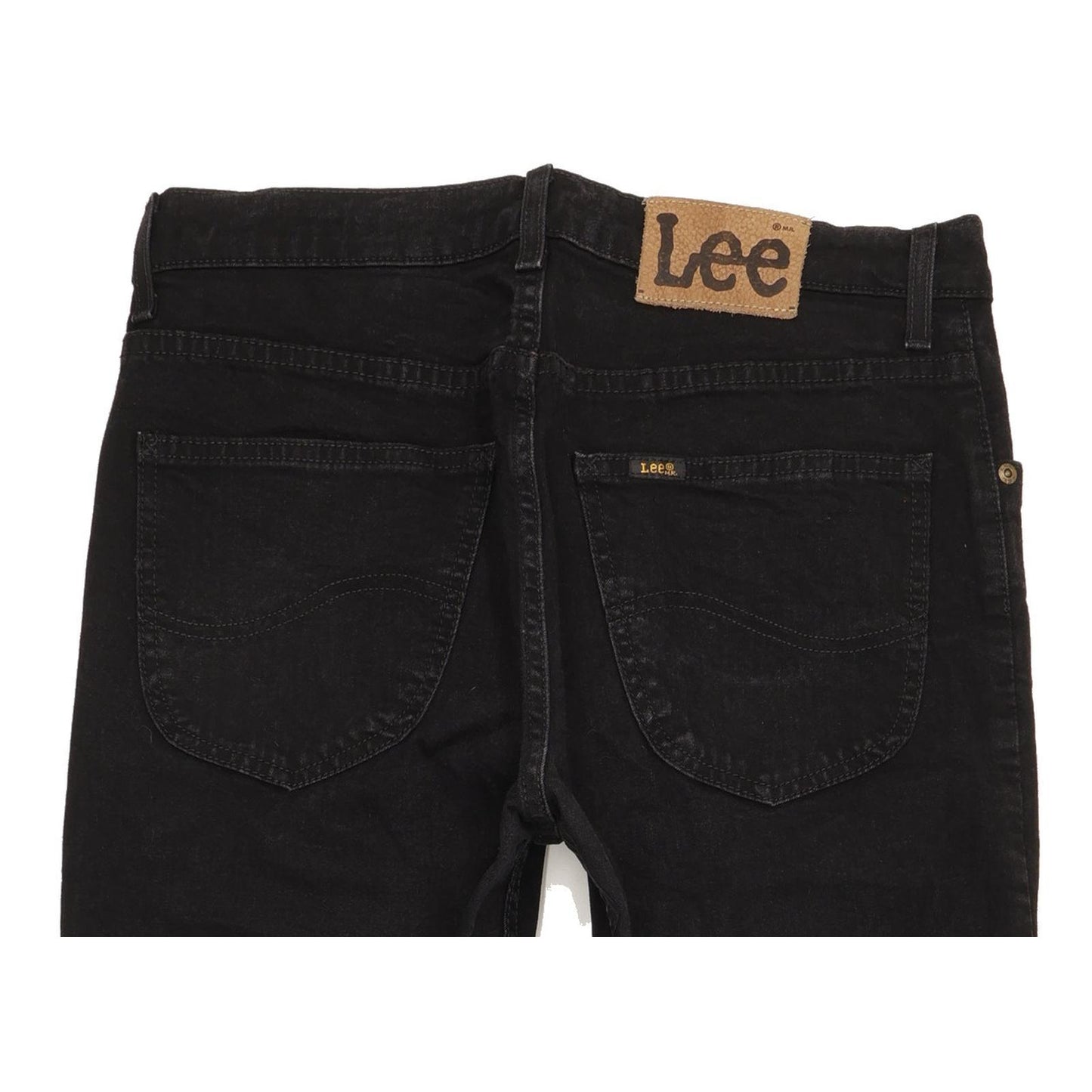 Lee Brooklyn Men Black Straight Regular Jeans W32 L26