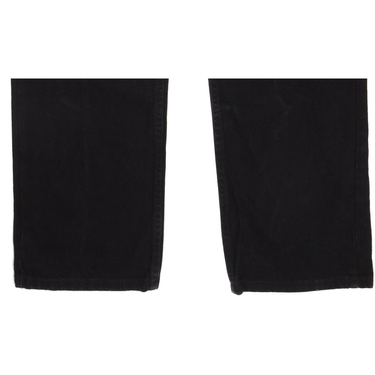Lee Jim Men Black Straight Regular Jeans W40 L32
