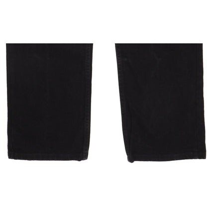 Lee Jim Men Black Straight Regular Jeans W40 L32