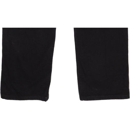 Lee Jim Men Black Straight Regular Jeans W40 L32