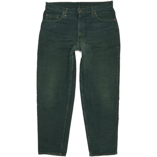 Levi's 550 Made in USA Men Green Tapered Relaxed Jeans W36 L30