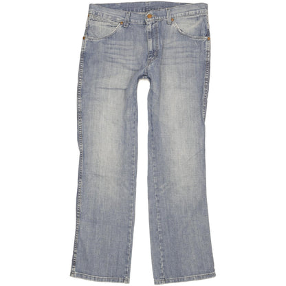 Wrangler Alaska Men Blue Straight Regular Jeans W34 L31